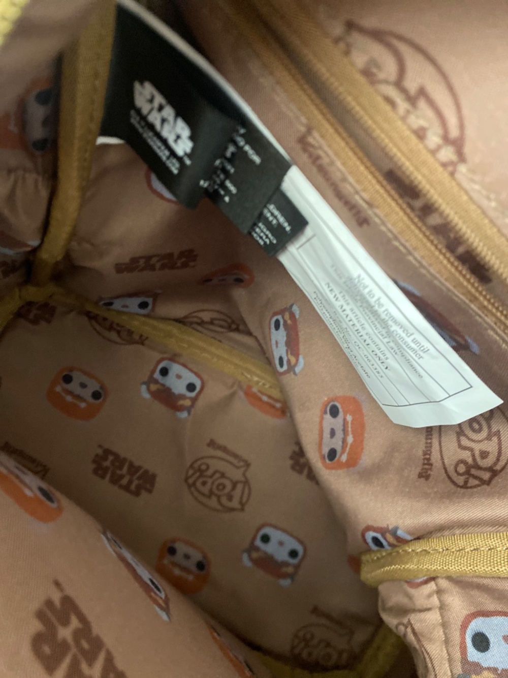 Loungefly Funko POP! Star Wars Ewok Wicket Mini Backpack - Picture 10 of 10
